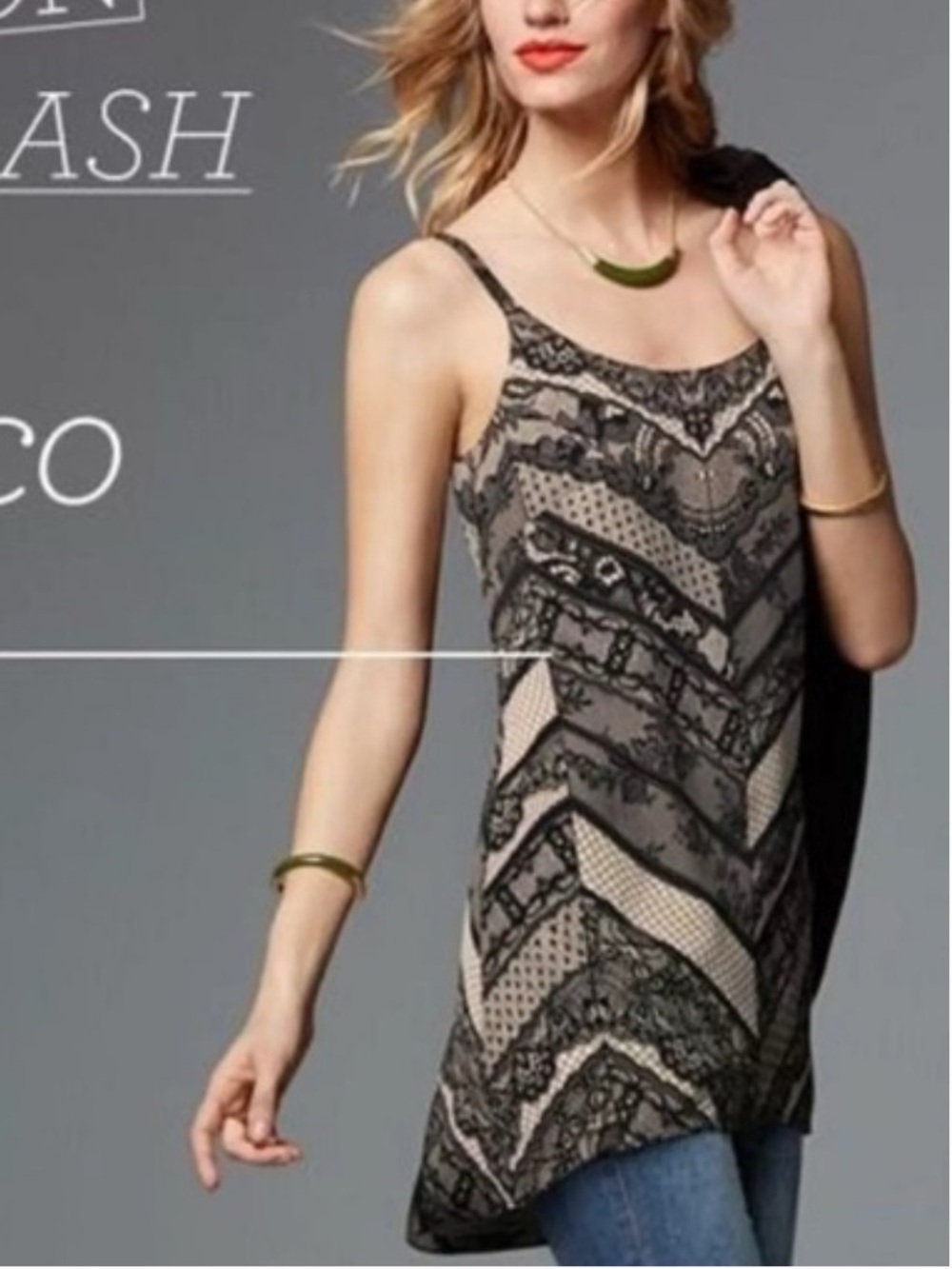 Cabi Monaco Cami Tank Dress Size XS Lace Whimsigoth Romance Festival Layering